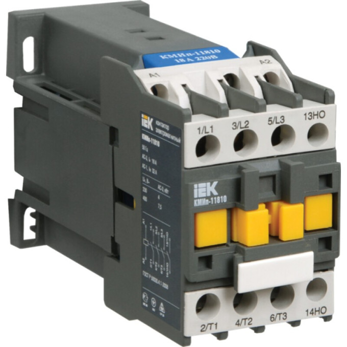 Контактор IEK КМИп-22510 25А 24В/АС3 1НО - KMD21-025-024-10