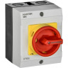 Переключатель кулачковый IEK MI-CS22-016-010 16А (сх. 10) в боксе закрытая рукоятка аварийный MI-CS22-016-0101